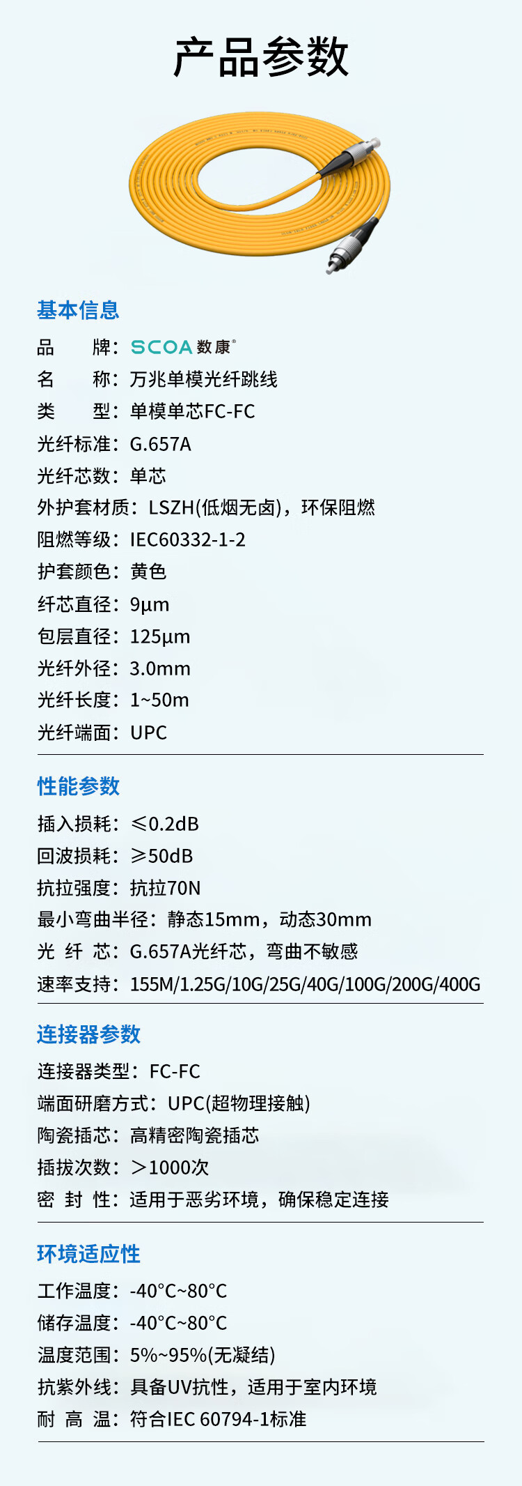 光纤跳线FC-FC 单模单芯 圆头转圆头 (https://www.scoa-cn.com/) 光纤跳线 第9张