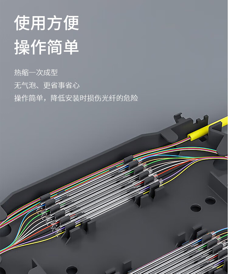 光纤热缩管60mm 光缆热熔套管 内径1.4mm（细） (https://www.scoa-cn.com/) 光纤布线系统附件 第5张