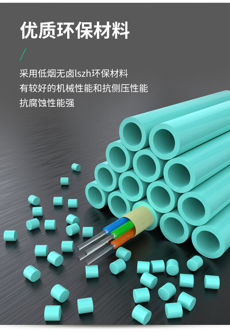 室内光缆 万兆多模光缆 9/125 光纤线 GJFJH低烟无卤阻燃软光缆 (https://www.scoa-cn.com/) 室内多途布线光缆 第6张
