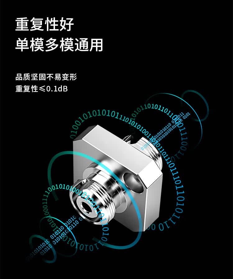 电信级FC耦合器 FC-FC圆头转圆头母方型 (https://www.scoa-cn.com/) 光纤适配器 第3张