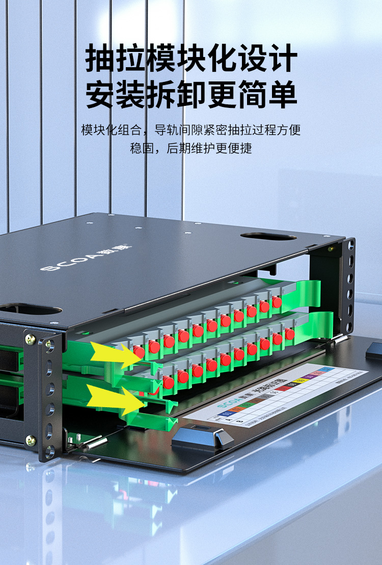 ODF光纤配线架 单模FC圆头 (https://www.scoa-cn.com/) 光纤配线箱 第5张