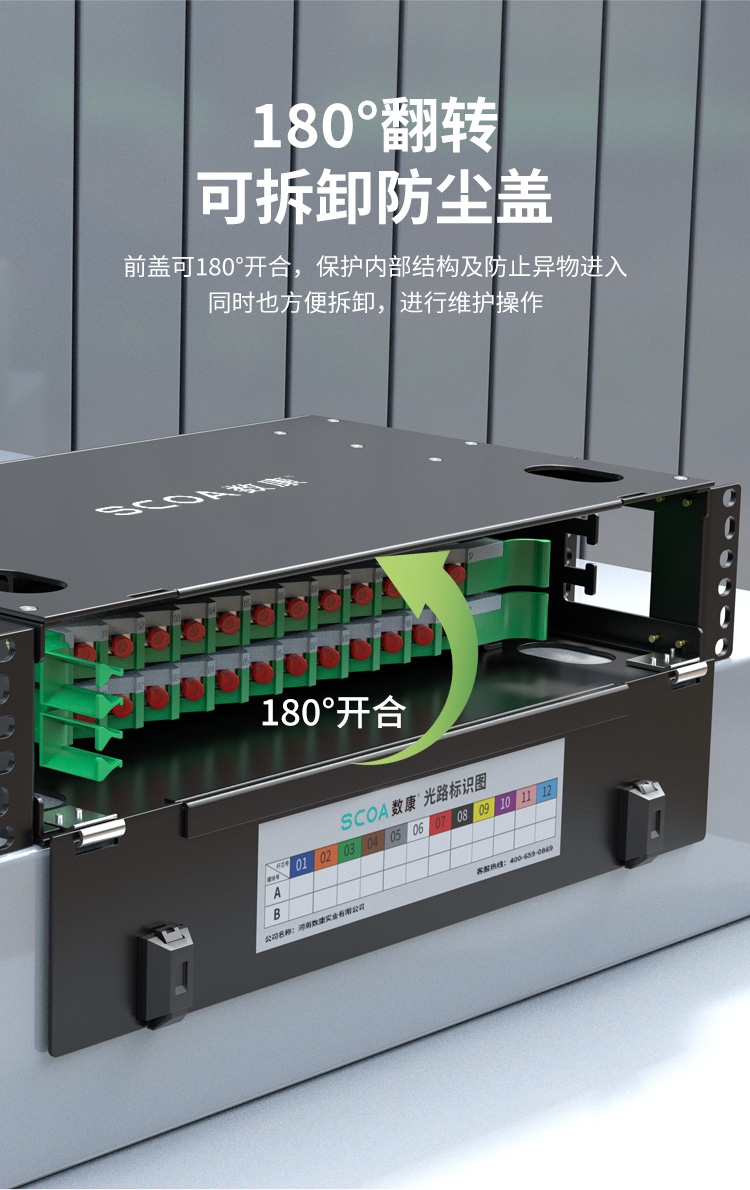 ODF光纤配线架 单模FC圆头 (https://www.scoa-cn.com/) 光纤配线箱 第8张