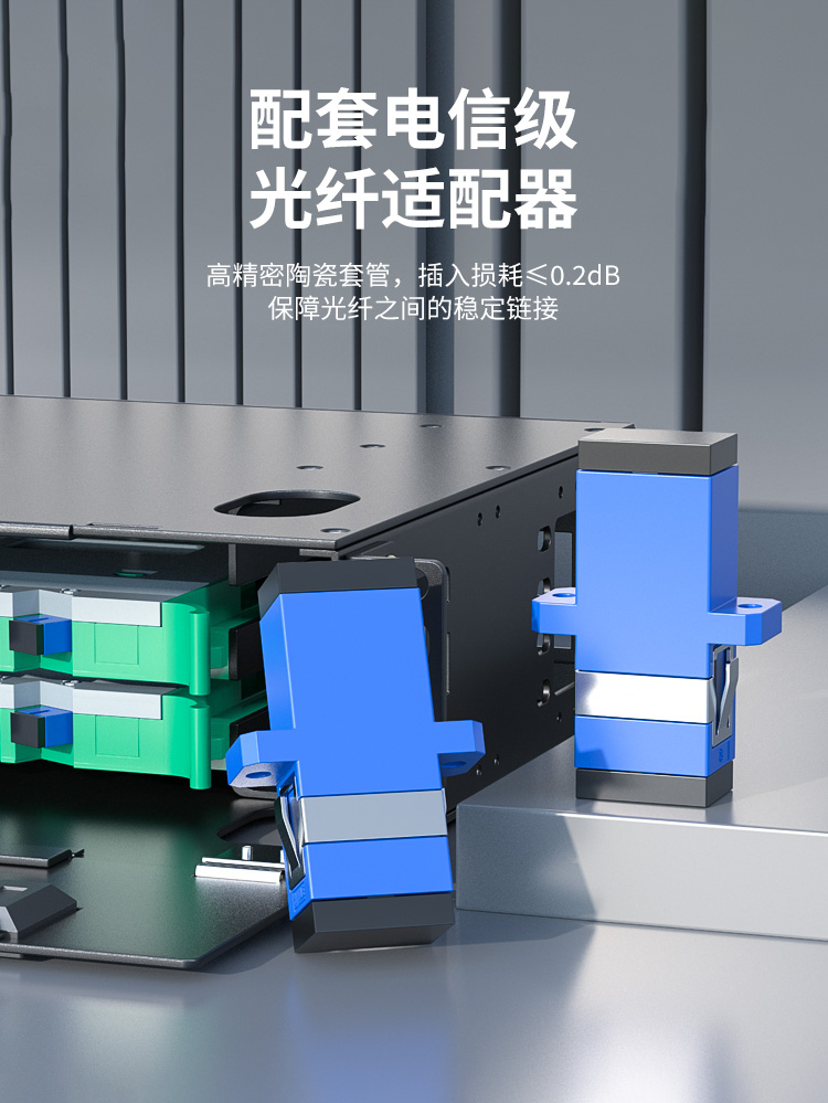 ODF光纤配线架 单模SC大方头 (https://www.scoa-cn.com/) 光纤配线箱 第2张