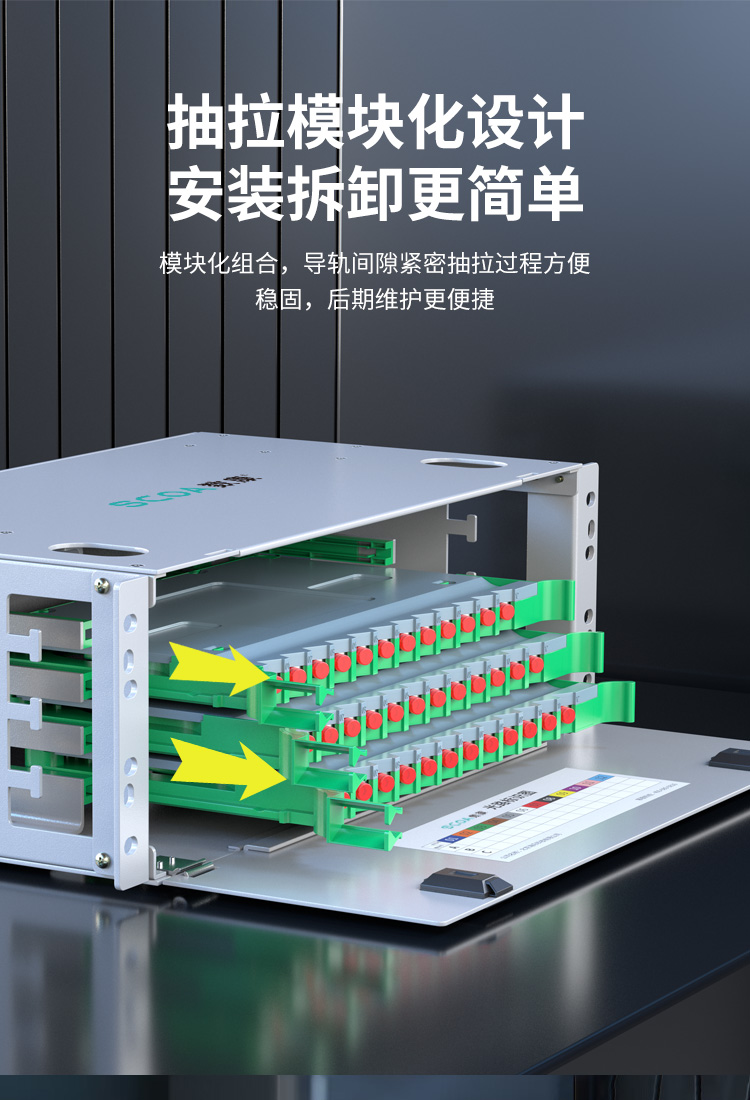 ODF光纤配线架 单模FC圆头 (https://www.scoa-cn.com/) 光纤配线箱 第5张
