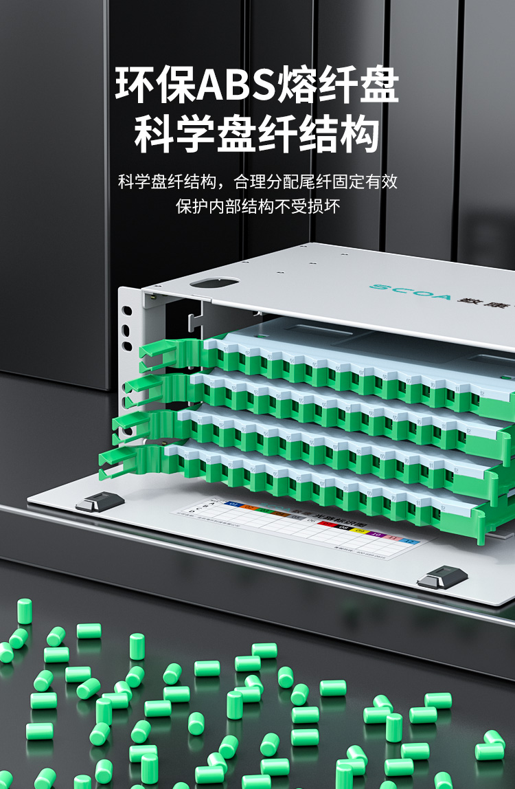 ODF光纤配线架 单模FC圆头 (https://www.scoa-cn.com/) 光纤配线箱 第9张