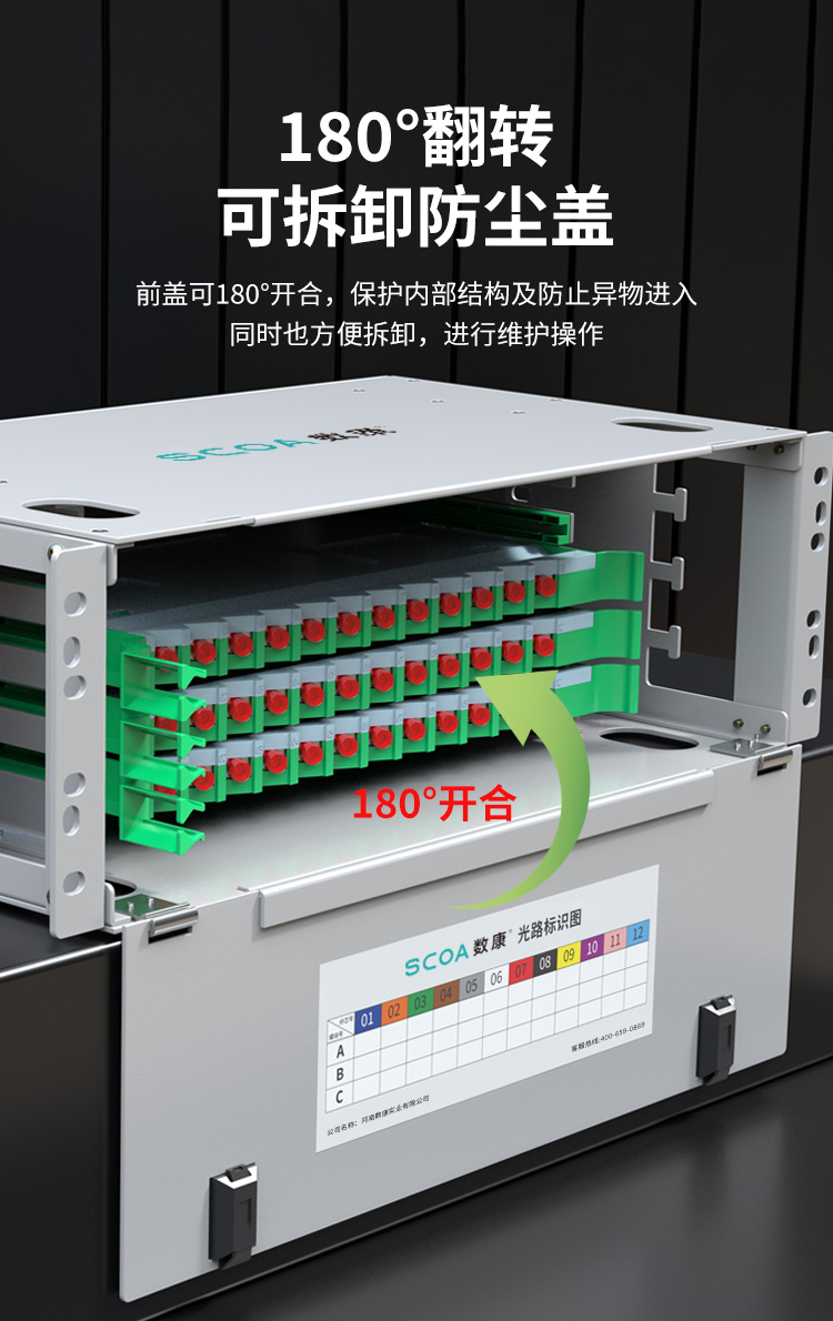 ODF光纤配线架 单模FC圆头 (https://www.scoa-cn.com/) 光纤配线箱 第8张
