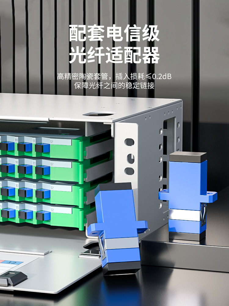 ODF光纤配线架 单模SC大方头 (https://www.scoa-cn.com/) 光纤配线箱 第2张