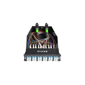 OM3多模万兆MPO模块 (http://www.scoa-cn.com/) MPO配件 第1张